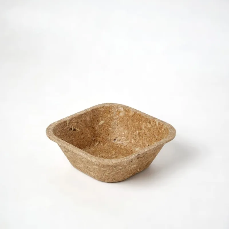 180 ML round biodegradable bowl — stacked