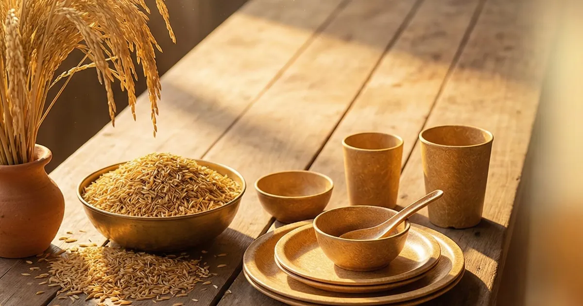 Why Rice Husk Makes Better Plates Than You Think